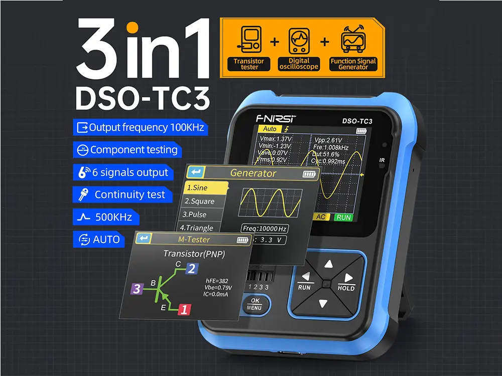 Oscilloscope DSO-TC3 review - Photo 2