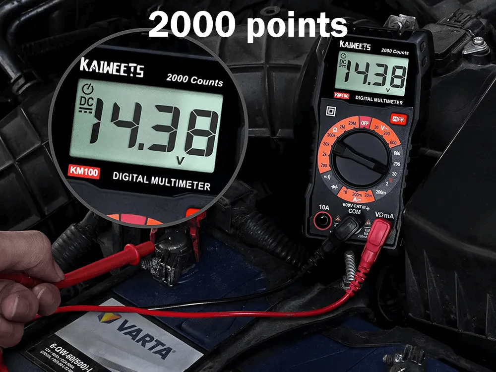 Multimètre KM100 Kaiweets - 2000 points