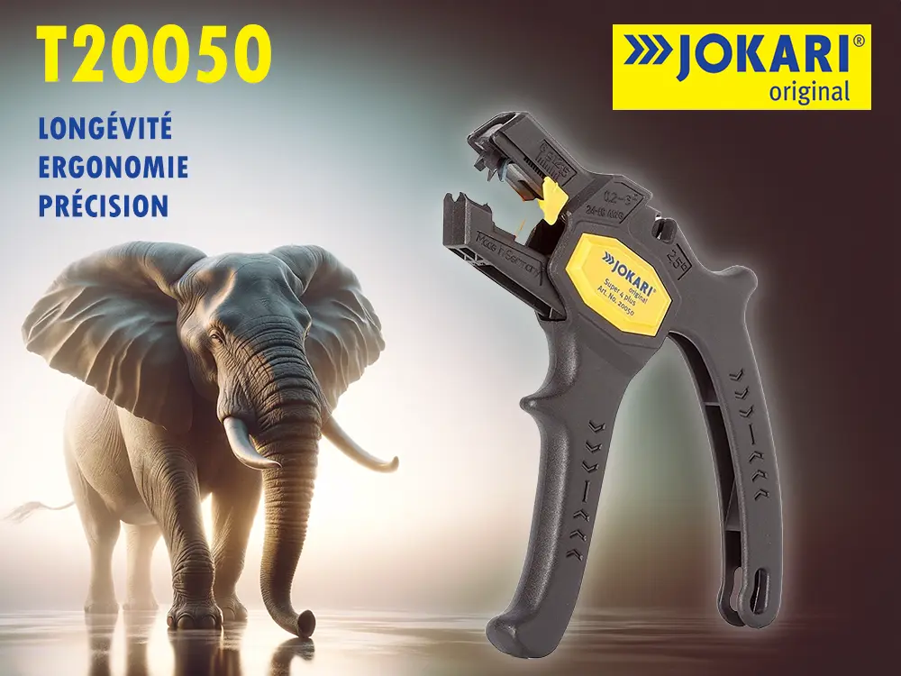 Pince à dénuder automatique Jokari T20050 – Longévité, ergonomie, précision