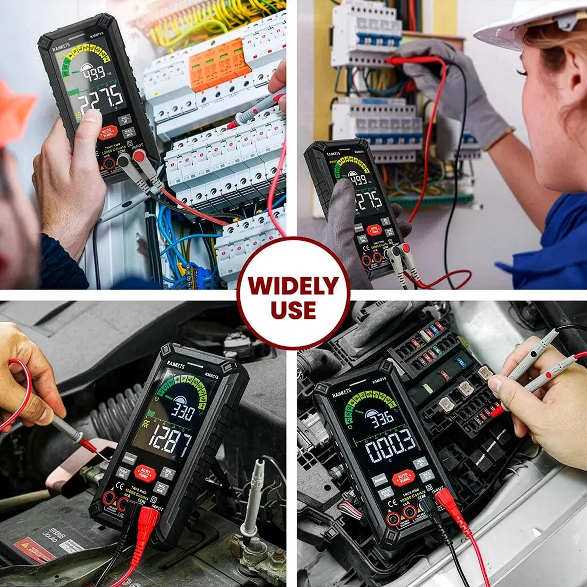 Multimètre Kaiweets KM602S - De nombreuses utilisations