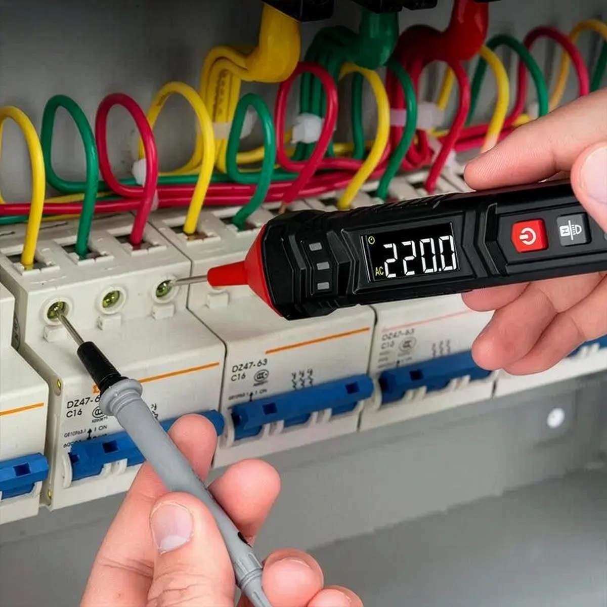 Multimètre Kaiweets ST120 – Mesure de tensions