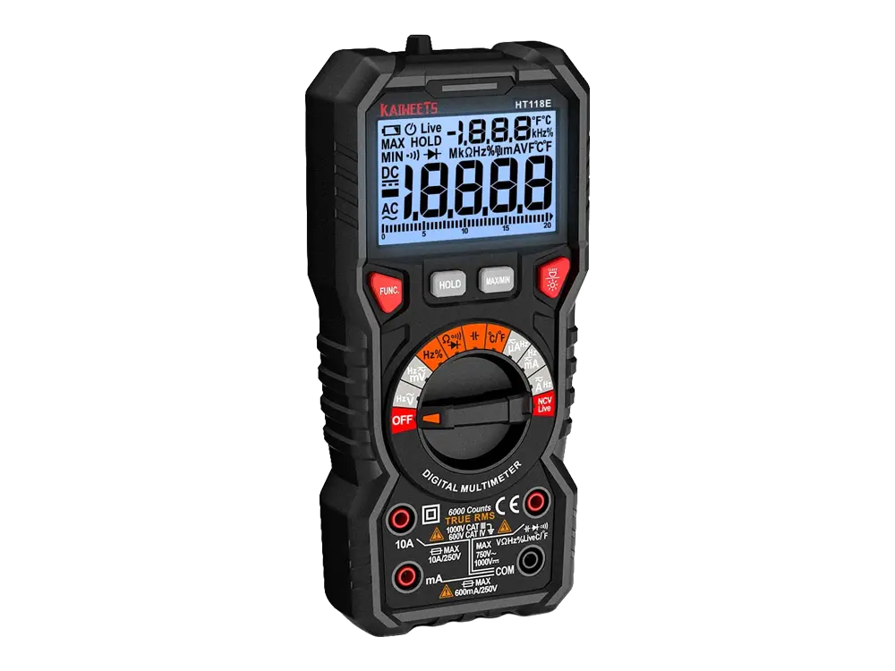 Présentation du multimètre Kaiweets HT118E
