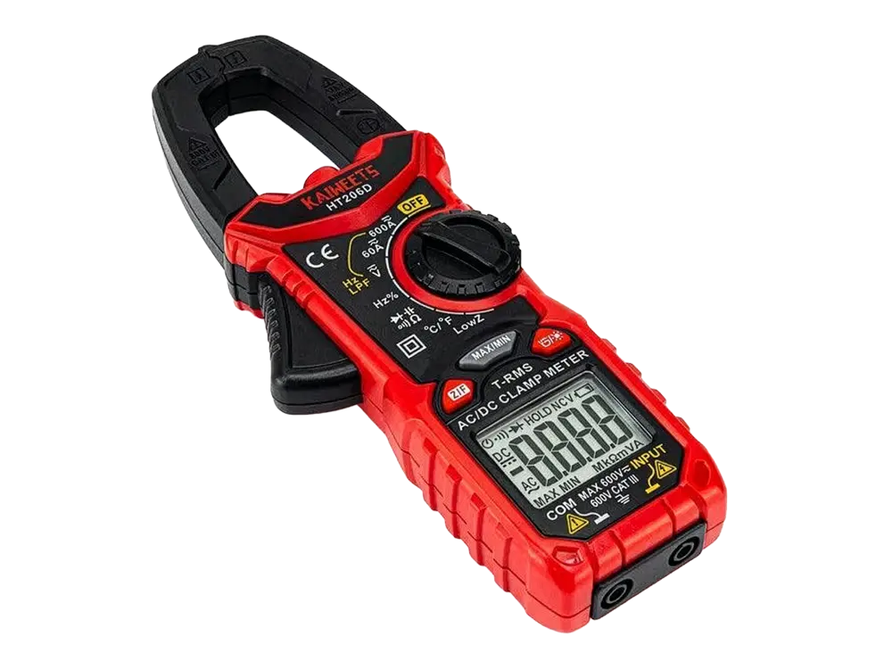 Présentation de la pince ampèremétrique Kaiweets HT206D