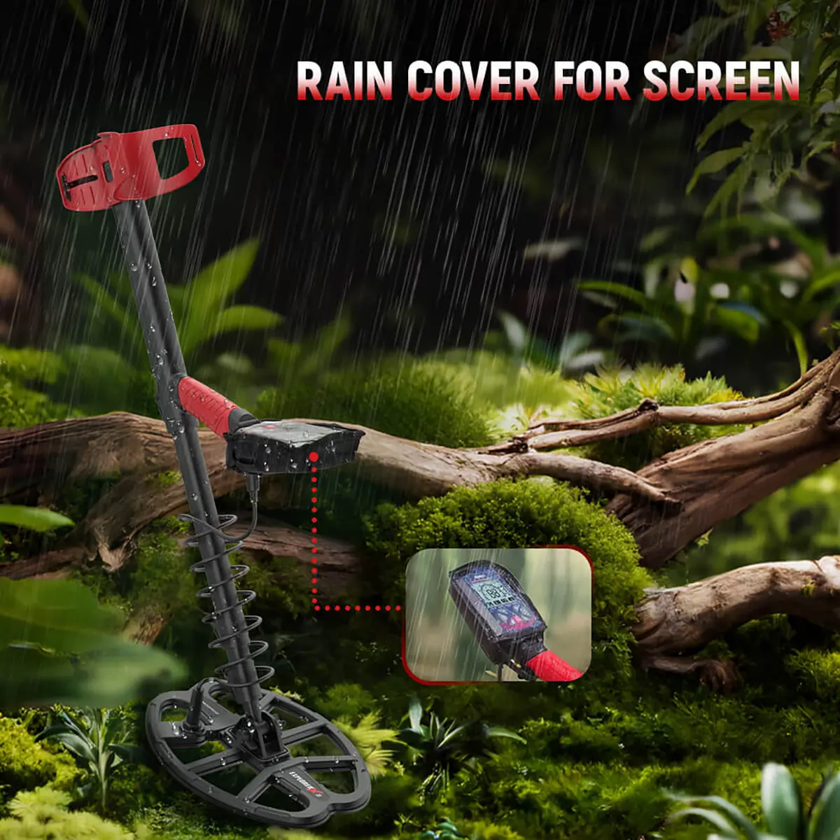 Kaiweets détecteur de métaux Explorer-X-III - Protection écran contre la pluie